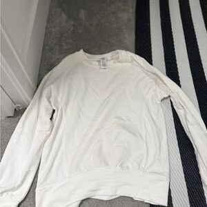 White Crewneck Sweatshirt